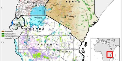 Kaart van tanzania te tonen historische sites